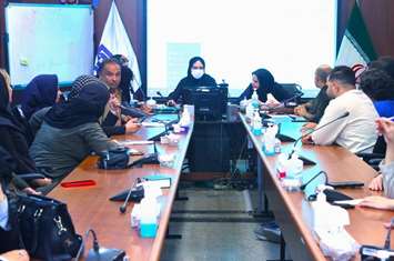 برگزاری جلسه ماهیانه واحد بهداشت محیط با محوریت سامانه سامح، ماه مبارک رمضان و برنامه سلامت نوروزی در شبکه بهداشت اسلامشهر